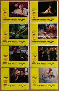 c070 ANYONE CAN PLAY 8 movie lobby cards '68 Ursula Andress, Virna Lisi