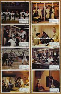 c094 BANG THE DRUM SLOWLY 8 movie lobby cards '73 De Niro, baseball!