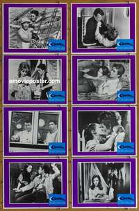 c187 CHUBASCO 8 movie lobby cards '68 Chris Jones, Susan Strasberg