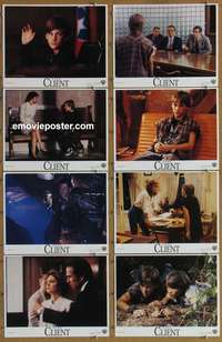 c192 CLIENT 8 movie lobby cards '94 Susan Sarandon, Tommy Lee Jones