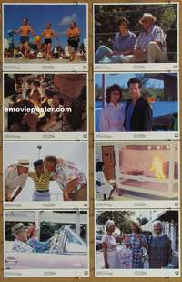 c195 COCOON THE RETURN 8 movie lobby cards '88 Courtney Cox, Don Ameche