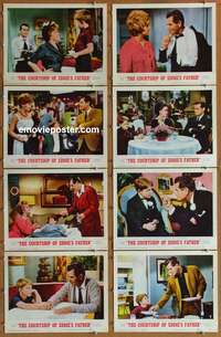 c207 COURTSHIP OF EDDIE'S FATHER 8 movie lobby cards '63 Glenn Ford