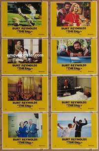 c255 END 8 movie lobby cards '78 Burt Reynolds, Dom DeLuise