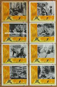 c302 FOOL KILLER 8 movie lobby cards '65 Tony Perkins, Edward Albert