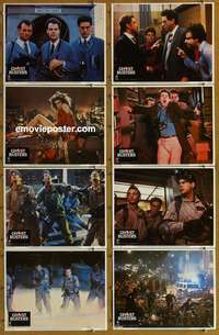 c331 GHOSTBUSTERS 8 movie lobby cards '84 Bill Murray, Dan Aykroyd