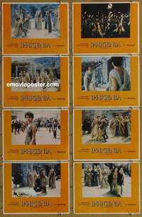 c427 IPHIGENIA 8 movie lobby cards '77 Irene Papas, Greek tragedy!