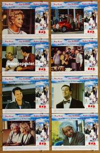 c428 IQ 8 English movie lobby cards '94 Meg Ryan, Tim Robbins, Schepisi