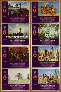 c441 JESUS CHRIST SUPERSTAR 8 movie lobby cards '73 Webber musical