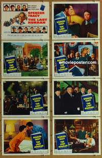 c475 LAST HURRAH 8 movie lobby cards '58 John Ford, Spencer Tracy