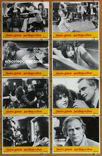 c478 LAST TANGO IN PARIS 8 movie lobby cards '73 Marlon Brando