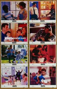 c499 LOOK WHO'S TALKING TOO 8 movie lobby cards '90 Travolta, Alley