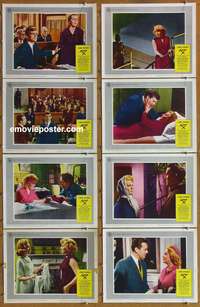 c509 MADAME X 8 movie lobby cards '66 Lana Turner, Forsythe