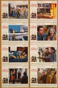 c535 MEET THE PARENTS 8 movie lobby cards '00 Robert De Niro, Stiller