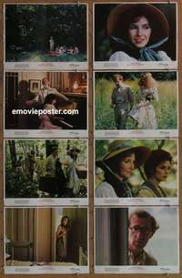 c541 MIDSUMMER NIGHT'S SEX COMEDY 8 movie lobby cards '82 Woody Allen