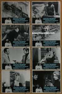 c552 MISSISSIPPI MERMAID 8 movie lobby cards '70 Francois Truffaut