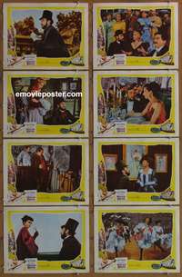 c569 MOULIN ROUGE 8 movie lobby cards '53 Jose Ferrer, Zsa Zsa Gabor