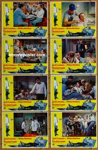 c611 ODD COUPLE 8 movie lobby cards '68 Walter Matthau, Jack Lemmon