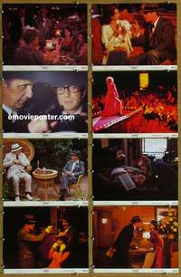 c649 PEEPER 8 color 11x14 deluxe movie stills '75 Michael Caine, Natalie Wood