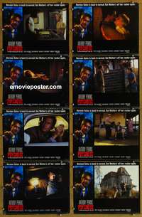 c684 PSYCHO 3 8 English movie lobby cards '86 Anthony Perkins, sequel!