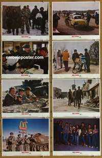 c704 RED DAWN 8 movie lobby cards '84 Patrick Swayze, C. Thomas Howell