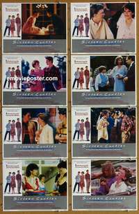 c775 SIXTEEN CANDLES 8 movie lobby cards '84 Molly Ringwald, Hughes