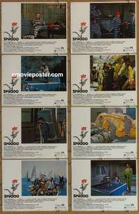 c776 SKIDOO 8 movie lobby cards '69 Otto Preminger, Jackie Gleason