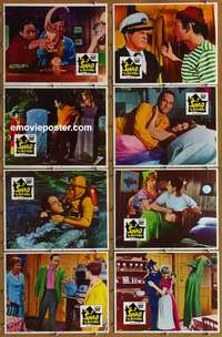 c791 SPIRIT IS WILLING 8 movie lobby cards '67 sex life of ghosts!