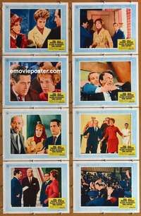 c858 TORN CURTAIN 8 movie lobby cards '66 Paul Newman, Hitchcock