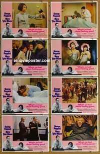 c898 WHAT'S SO BAD ABOUT FEELING GOOD 8 movie lobby cards '68 Peppard