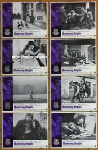 c919 WUTHERING HEIGHTS 8 movie lobby cards '71 Timothy Dalton, AIP