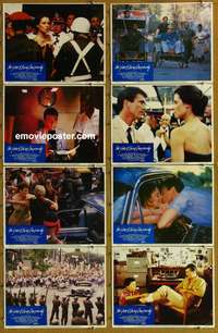 c924 YEAR OF LIVING DANGEROUSLY 8 movie lobby cards '83 Mel Gibson