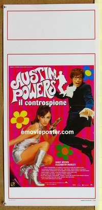 d220 AUSTIN POWERS: INT'L MAN OF MYSTERY Italian locandina movie poster '97