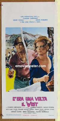 d247 ONCE UPON A TIME IN THE WEST Italian locandina movie poster R70s