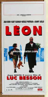 d254 PROFESSIONAL Italian locandina movie poster '94 Leon, Besson