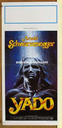 d256 RED SONJA Italian locandina movie poster '85 Schwarzenegger