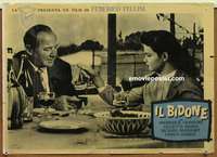 d215 SWINDLE Italian photobusta movie poster '55 Federico Fellini