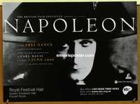 d168 NAPOLEON English movie poster R00 Bonaparte, Abel Gance