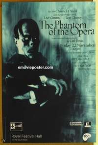 d178 PHANTOM OF THE OPERA English double crown movie poster R96