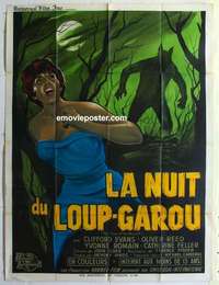 g056 CURSE OF THE WEREWOLF French one-panel movie poster '61 Oliver Reed