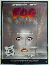 g070 FOG French one-panel movie poster '80 John Carpenter, Jamie Lee Curtis