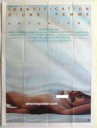 g091 IDENTIFICATION OF A WOMAN French one-panel movie poster '82 Antonioni