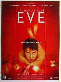 g122 NEW EVE French one-panel movie poster '99 Karin Viard, French sex!