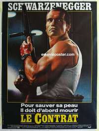 g146 RAW DEAL French one-panel movie poster '86 Arnold Schwarzenegger