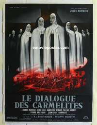 g008 CARMELITES French 31x42 movie poster '60 Jeanne Moreau, Alida Valli