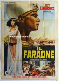 g245 PHARAOH Italian one-panel movie poster '66 Egyptian, Jerzy Kawalerowicz