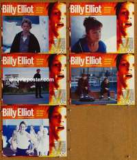 h754 BILLY ELLIOT 5 English movie lobby cards '00 Jamie Bell, Walters