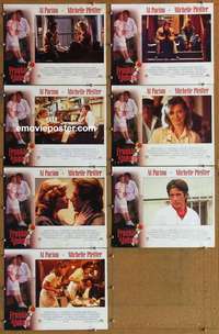 j086 FRANKIE & JOHNNY 7 English movie lobby cards '91 Al Pacino