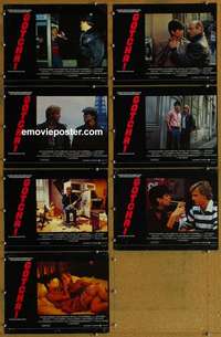 j092 GOTCHA 7 English movie lobby cards '85 Anthony Edwards, Florentino