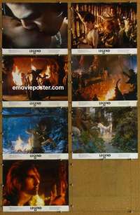 j120 LEGEND 7 English movie lobby cards '86 Tom Cruise, Ridley Scott