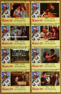 j307 MONEY PIT 8 English movie lobby cards '86 Steven Spielberg, Hanks